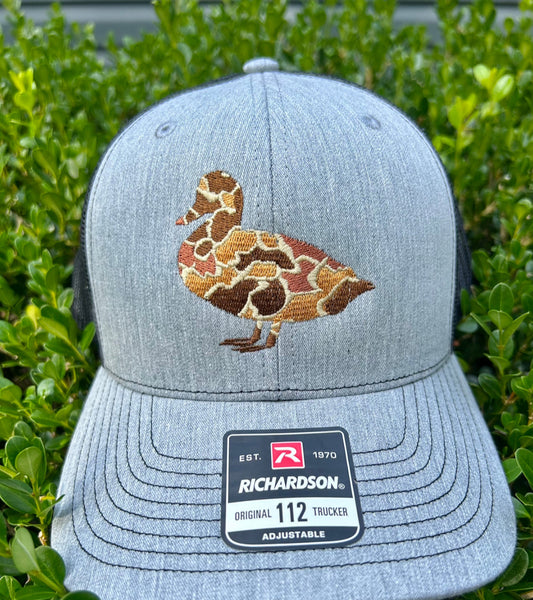 Camo Embroidered Duck Hat